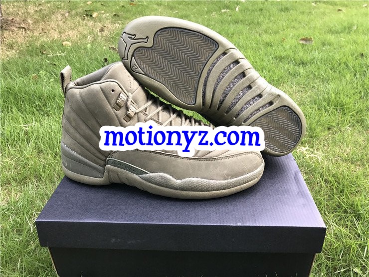 Authentic Air Jordan 12 PSNY Green